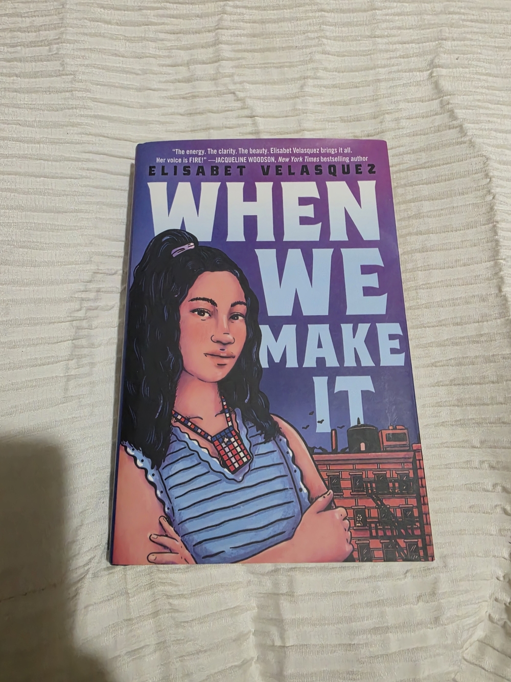 When We Make It Elizabet Velasquez - Purple Graphic Hardcover